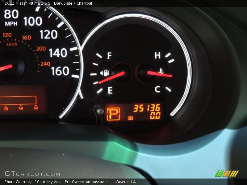 Dark Slate / Charcoal 2012 Nissan Altima 2.5 S