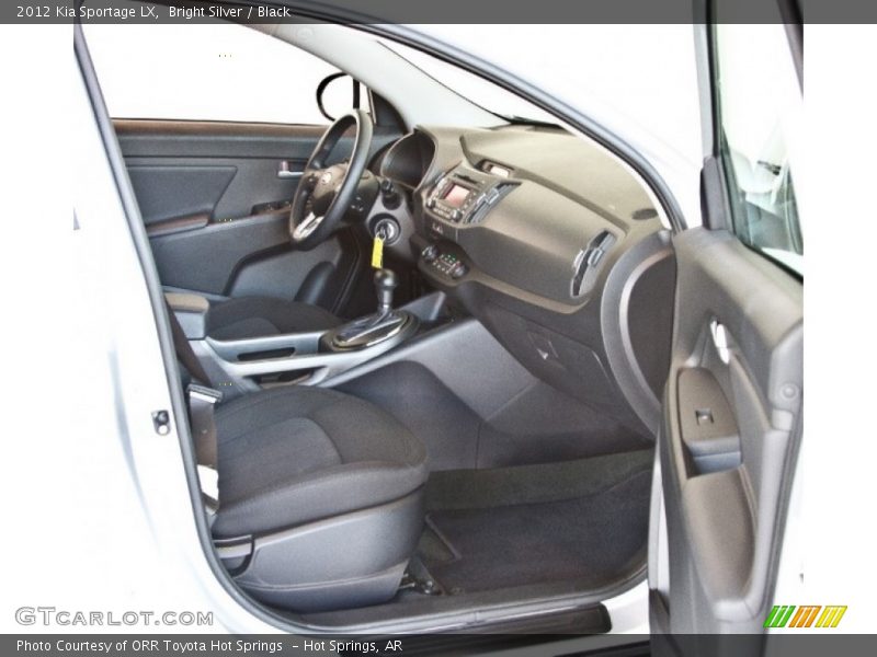 Bright Silver / Black 2012 Kia Sportage LX