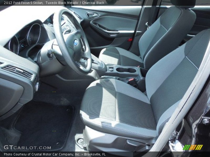 Tuxedo Black Metallic / Charcoal Black 2012 Ford Focus S Sedan