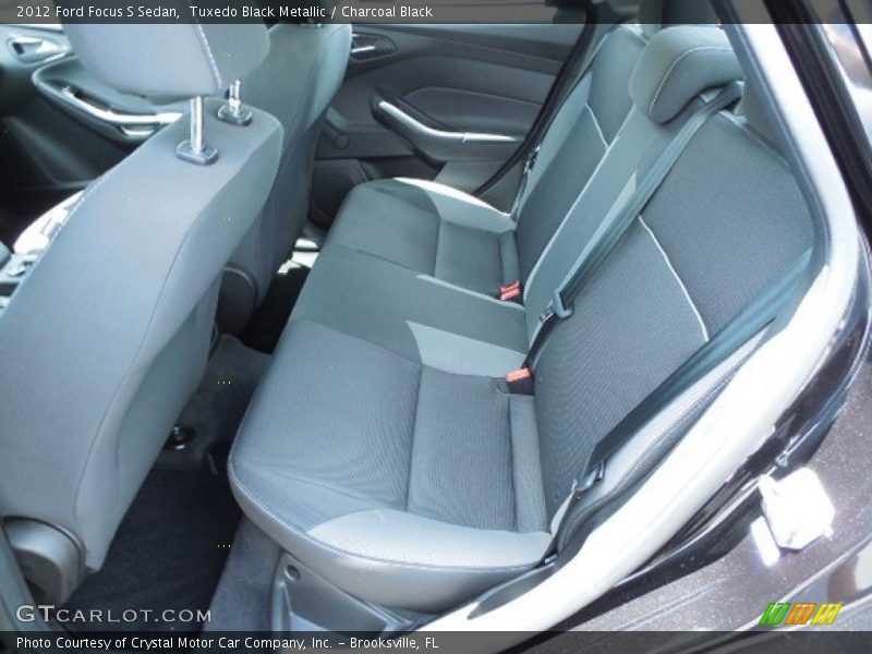 Tuxedo Black Metallic / Charcoal Black 2012 Ford Focus S Sedan