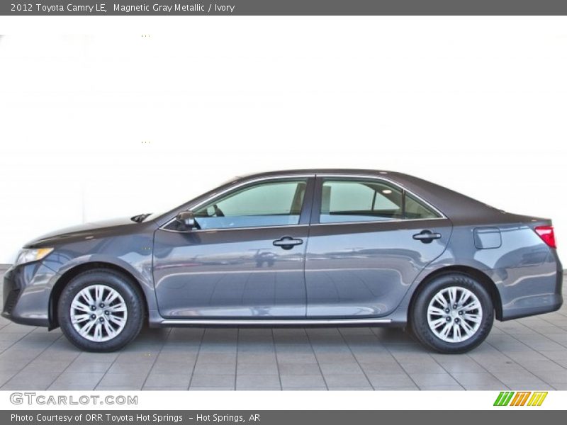 Magnetic Gray Metallic / Ivory 2012 Toyota Camry LE