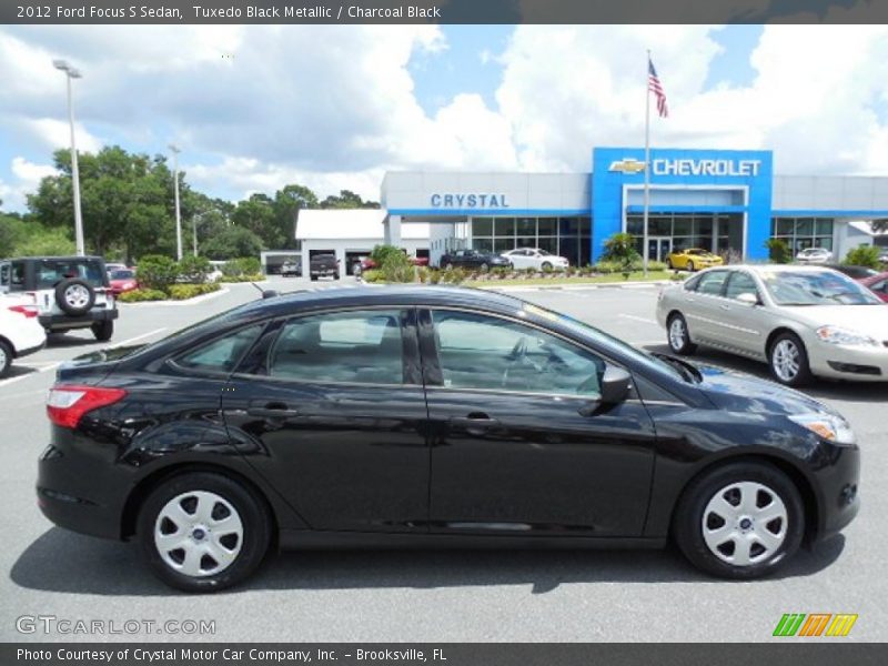Tuxedo Black Metallic / Charcoal Black 2012 Ford Focus S Sedan