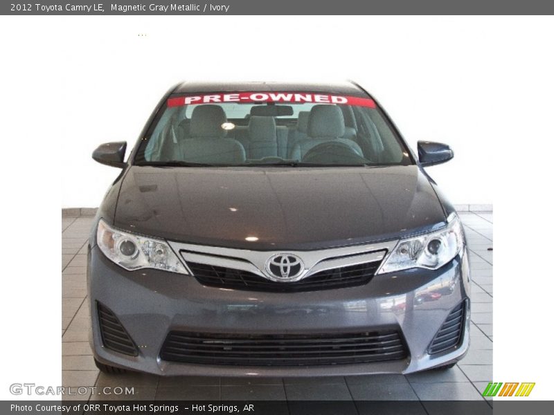 Magnetic Gray Metallic / Ivory 2012 Toyota Camry LE