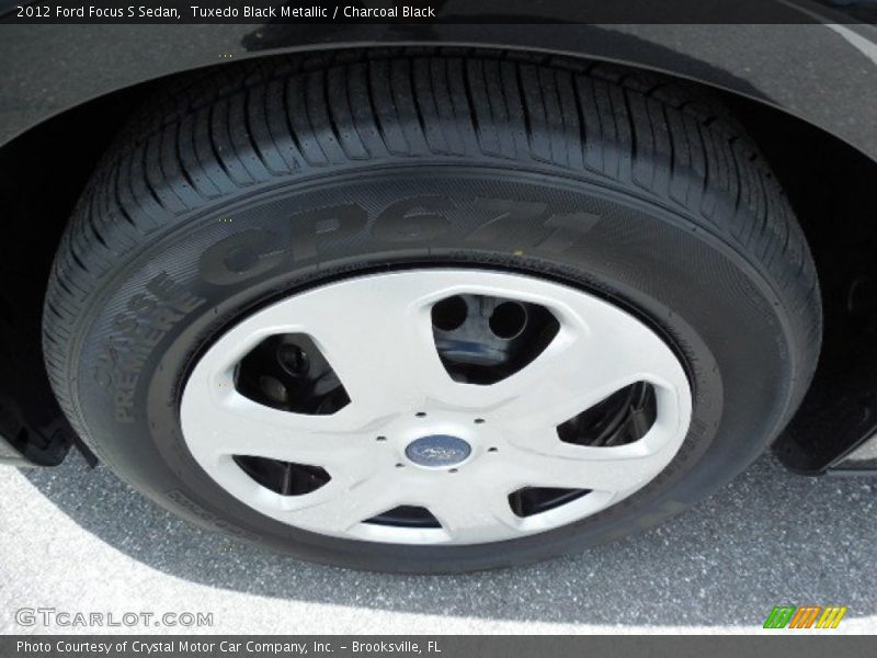 Tuxedo Black Metallic / Charcoal Black 2012 Ford Focus S Sedan
