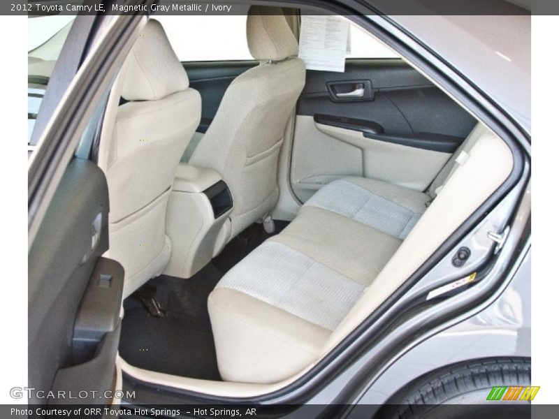 Magnetic Gray Metallic / Ivory 2012 Toyota Camry LE