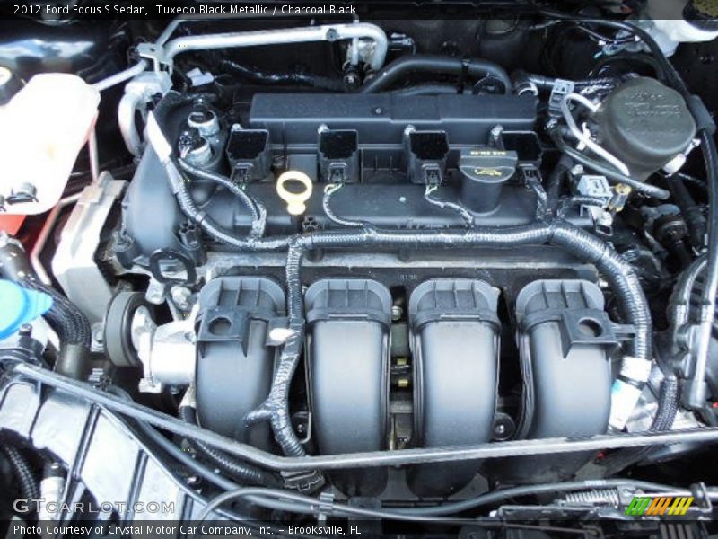 Tuxedo Black Metallic / Charcoal Black 2012 Ford Focus S Sedan