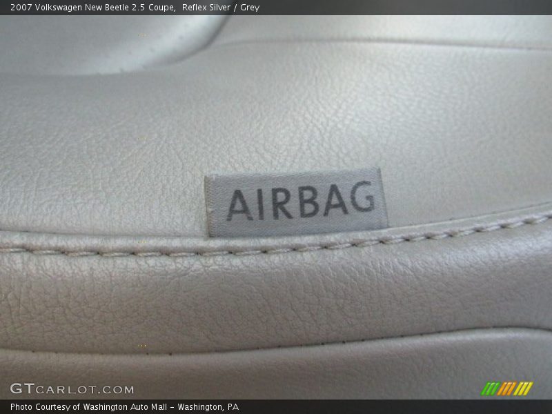 Reflex Silver / Grey 2007 Volkswagen New Beetle 2.5 Coupe