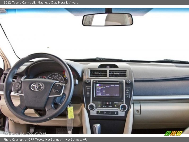 Magnetic Gray Metallic / Ivory 2012 Toyota Camry LE