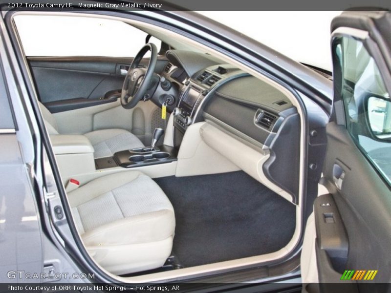 Magnetic Gray Metallic / Ivory 2012 Toyota Camry LE