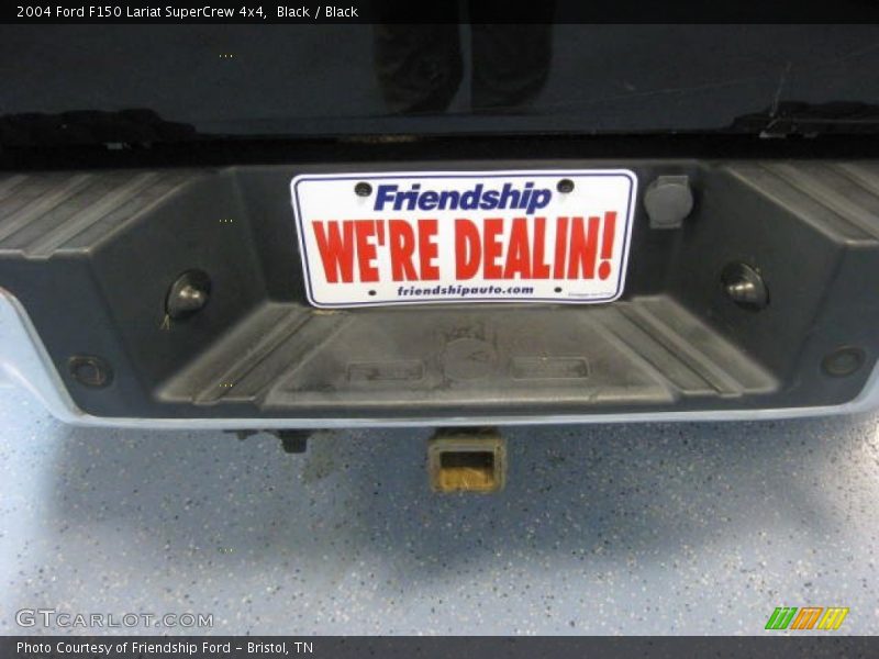 Black / Black 2004 Ford F150 Lariat SuperCrew 4x4