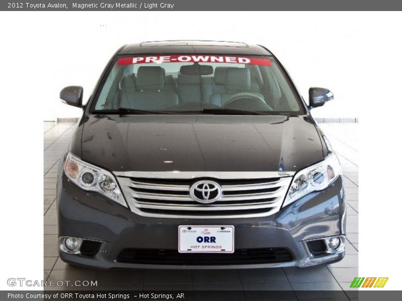 Magnetic Gray Metallic / Light Gray 2012 Toyota Avalon