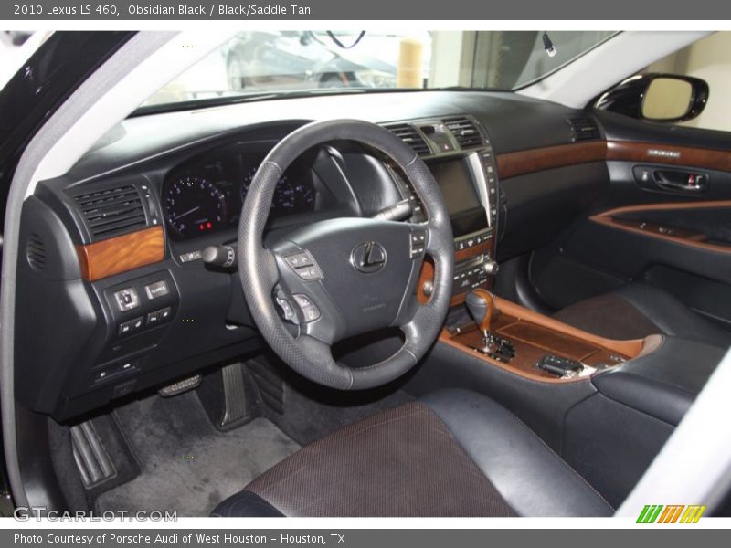 Black/Saddle Tan Interior - 2010 LS 460 