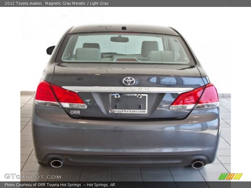 Magnetic Gray Metallic / Light Gray 2012 Toyota Avalon