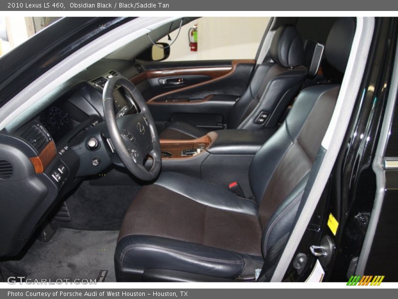 Front Seat of 2010 LS 460