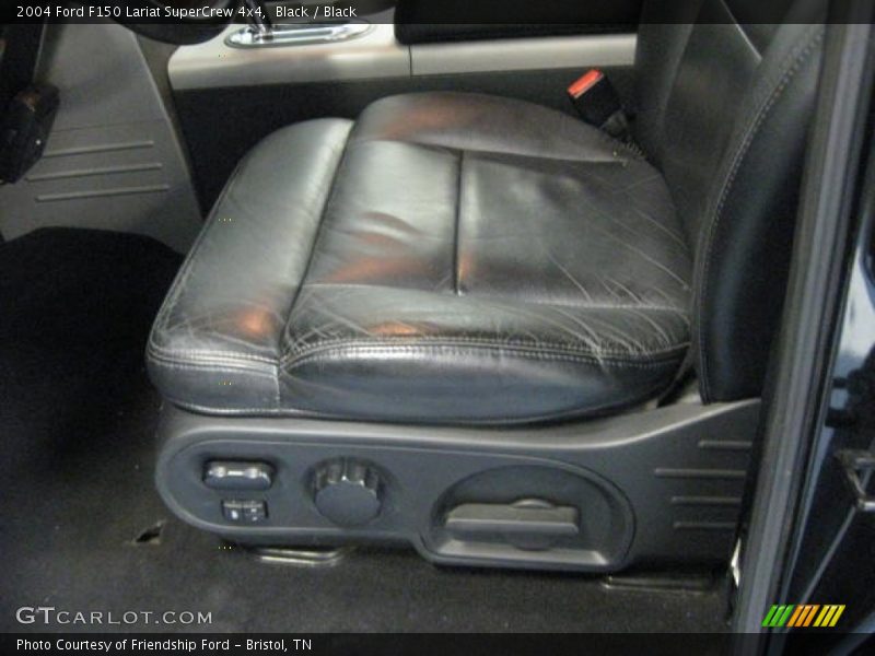 Black / Black 2004 Ford F150 Lariat SuperCrew 4x4