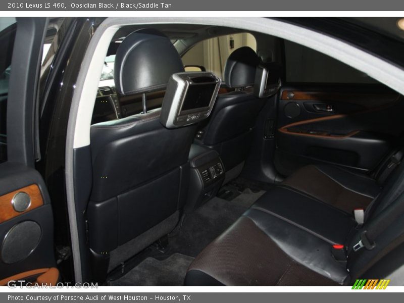 Rear Seat of 2010 LS 460