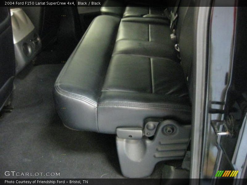 Black / Black 2004 Ford F150 Lariat SuperCrew 4x4
