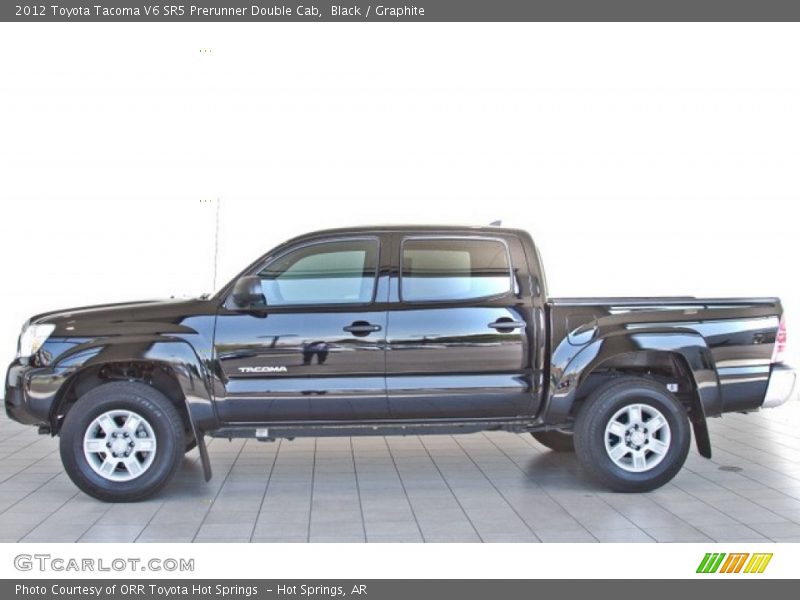 Black / Graphite 2012 Toyota Tacoma V6 SR5 Prerunner Double Cab