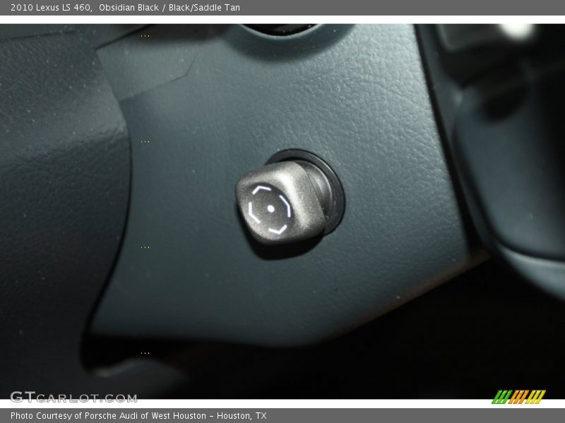 Obsidian Black / Black/Saddle Tan 2010 Lexus LS 460