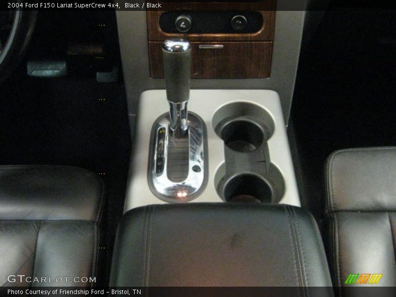 Black / Black 2004 Ford F150 Lariat SuperCrew 4x4