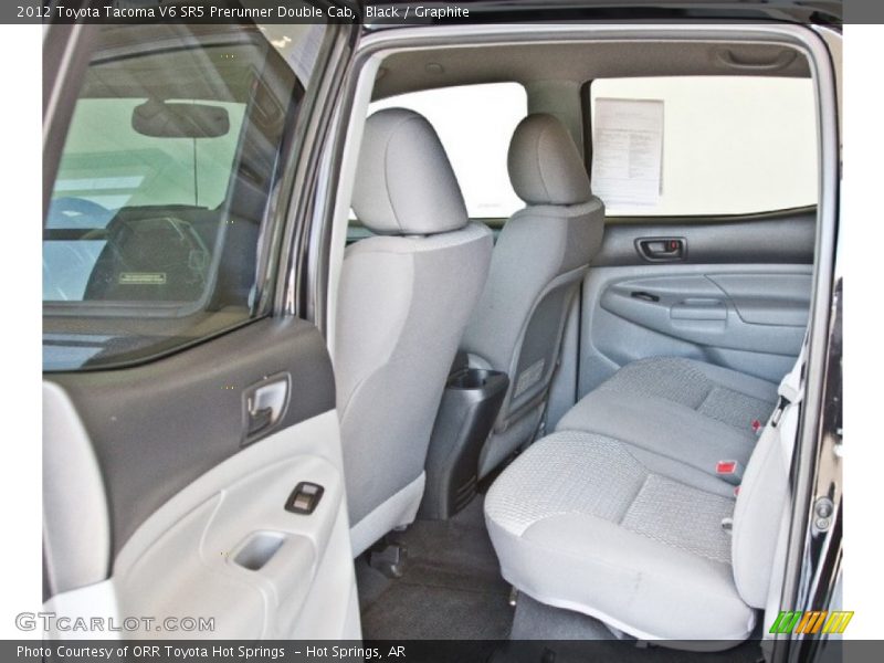 Black / Graphite 2012 Toyota Tacoma V6 SR5 Prerunner Double Cab