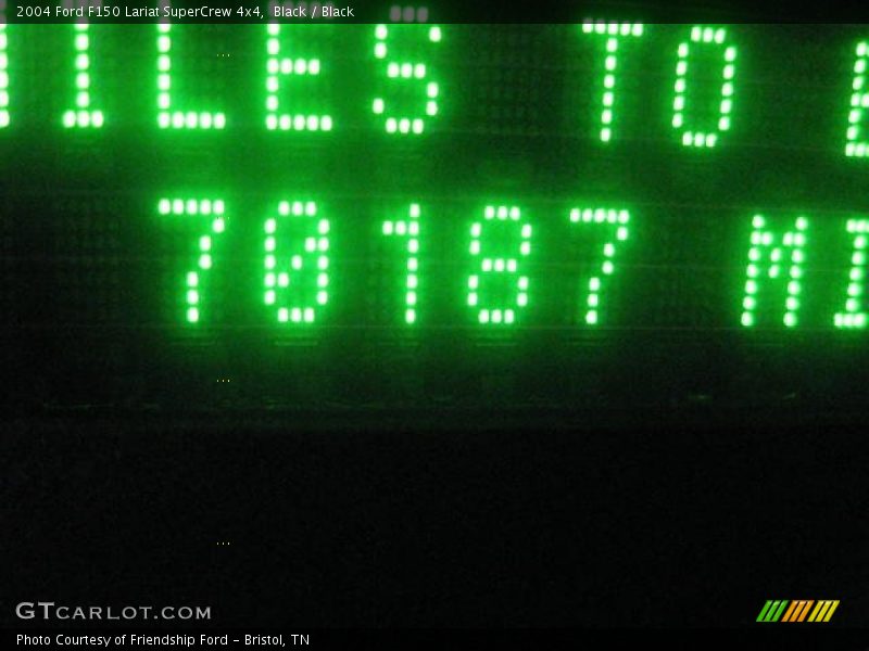 Black / Black 2004 Ford F150 Lariat SuperCrew 4x4