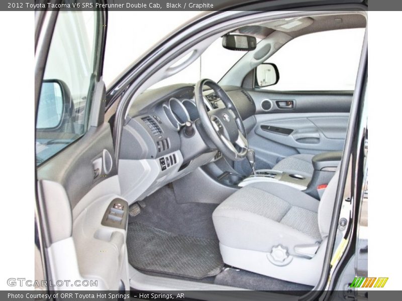 Black / Graphite 2012 Toyota Tacoma V6 SR5 Prerunner Double Cab