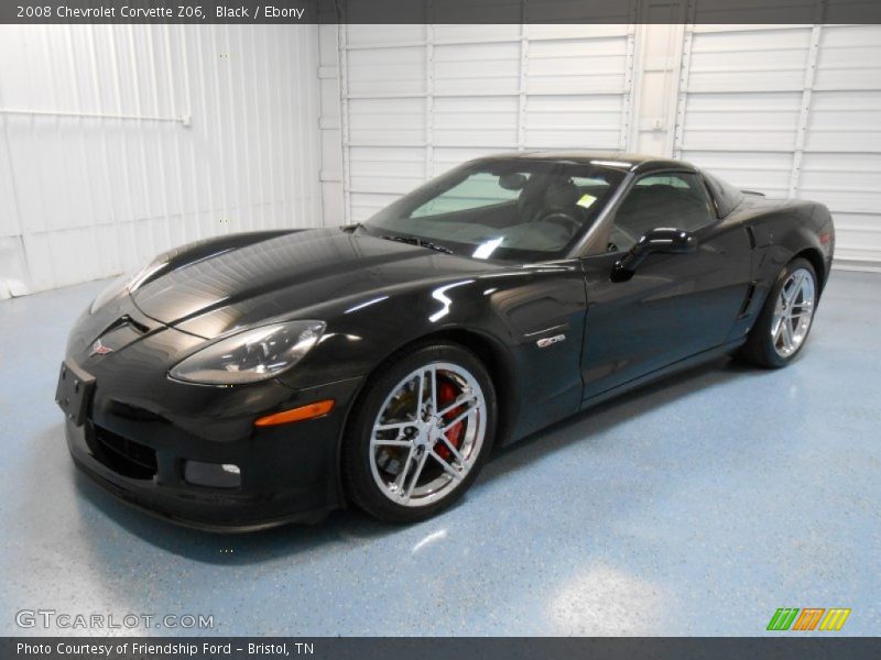 Black / Ebony 2008 Chevrolet Corvette Z06