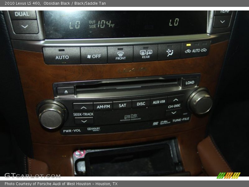 Controls of 2010 LS 460