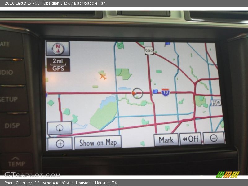 Navigation of 2010 LS 460
