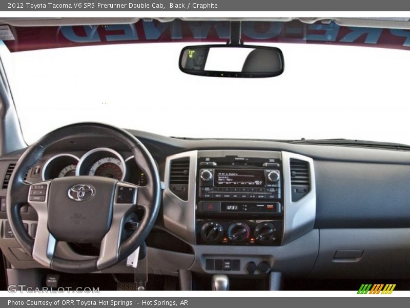 Black / Graphite 2012 Toyota Tacoma V6 SR5 Prerunner Double Cab