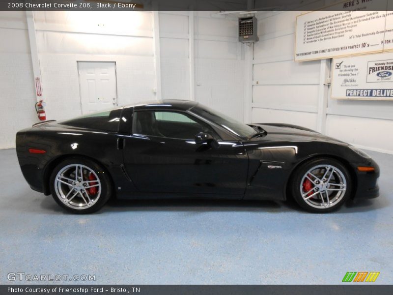 Black / Ebony 2008 Chevrolet Corvette Z06