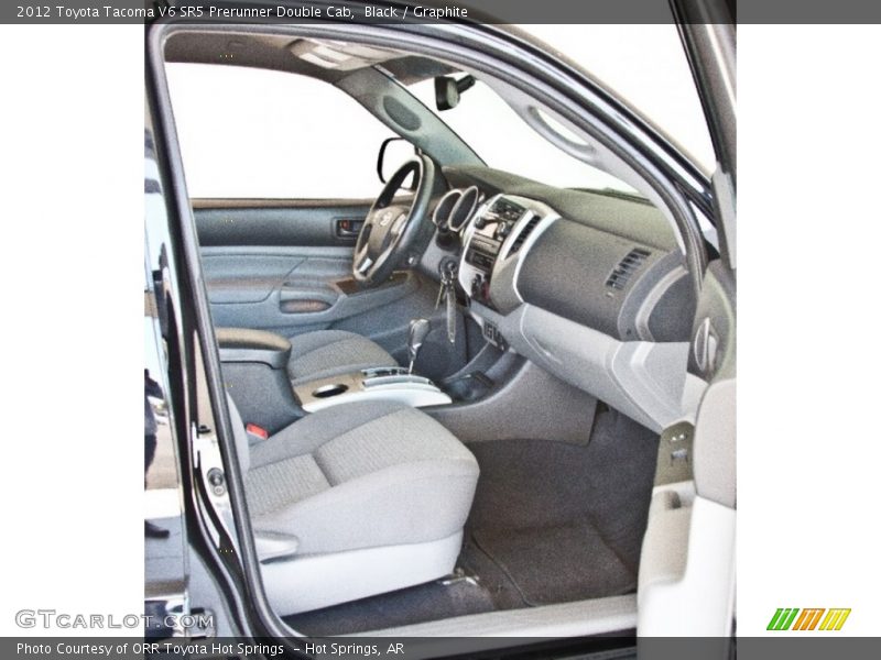 Black / Graphite 2012 Toyota Tacoma V6 SR5 Prerunner Double Cab