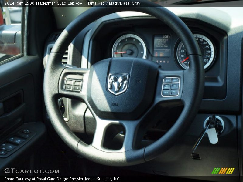  2014 1500 Tradesman Quad Cab 4x4 Steering Wheel