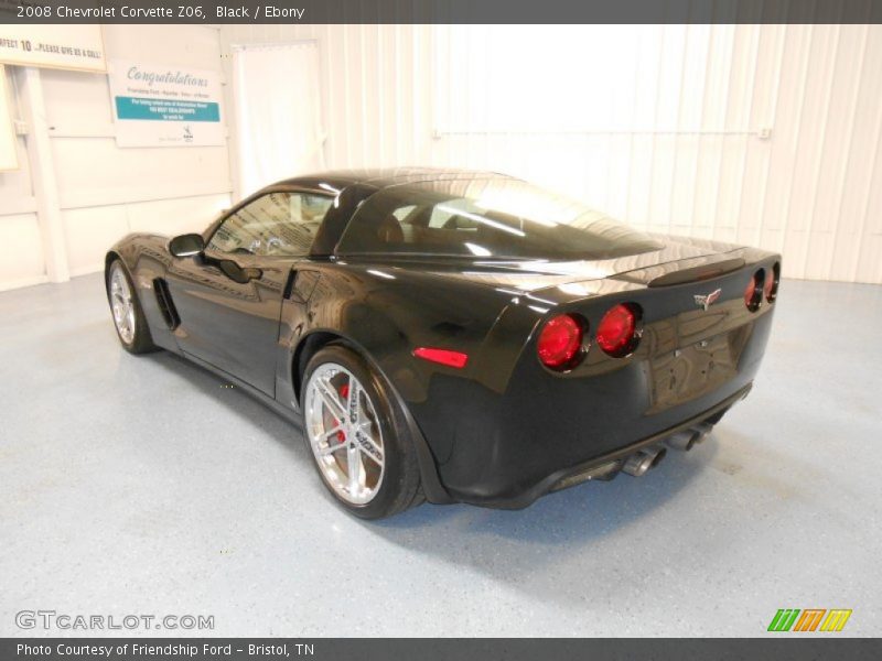 Black / Ebony 2008 Chevrolet Corvette Z06