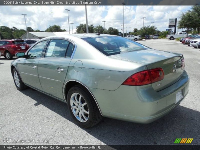 Sage Mist Green Metallic / Titanium Gray 2006 Buick Lucerne CXL