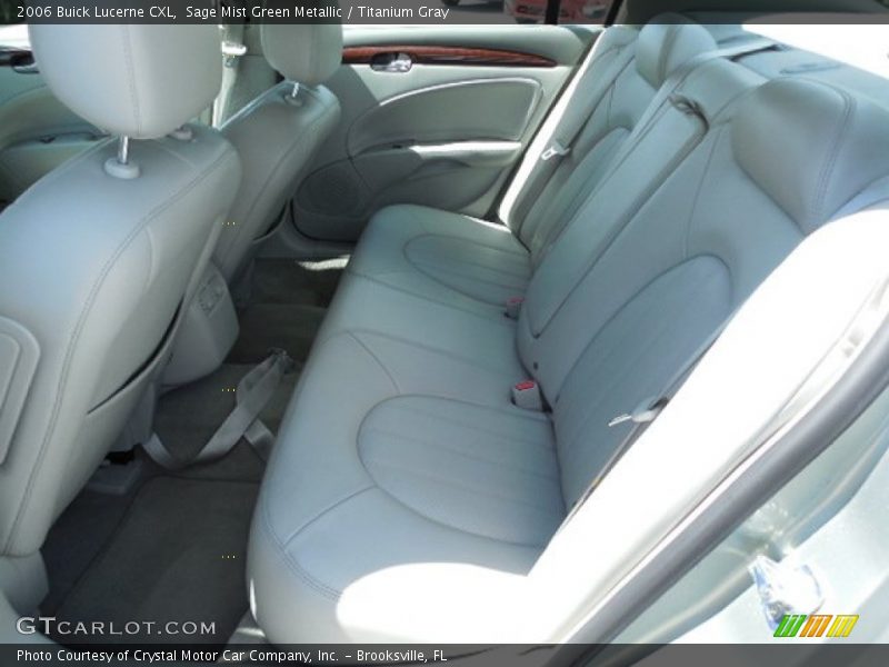 Sage Mist Green Metallic / Titanium Gray 2006 Buick Lucerne CXL