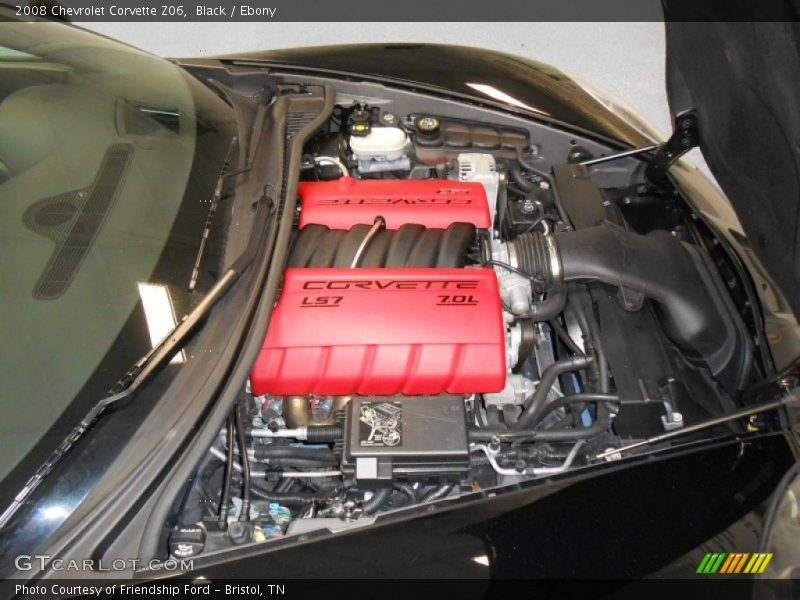 Black / Ebony 2008 Chevrolet Corvette Z06