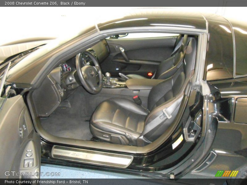 Black / Ebony 2008 Chevrolet Corvette Z06