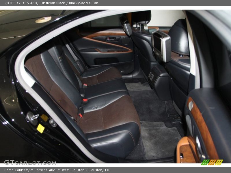 Rear Seat of 2010 LS 460