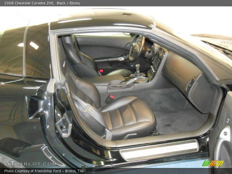 Black / Ebony 2008 Chevrolet Corvette Z06