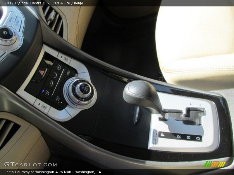 Red Allure / Beige 2012 Hyundai Elantra GLS