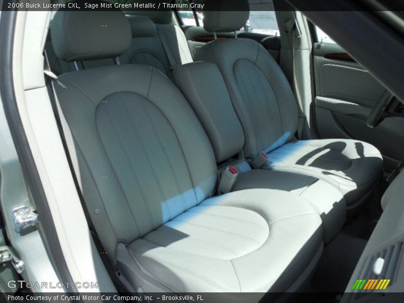 Sage Mist Green Metallic / Titanium Gray 2006 Buick Lucerne CXL