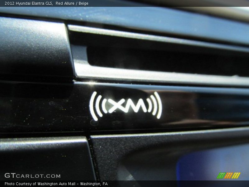 Red Allure / Beige 2012 Hyundai Elantra GLS