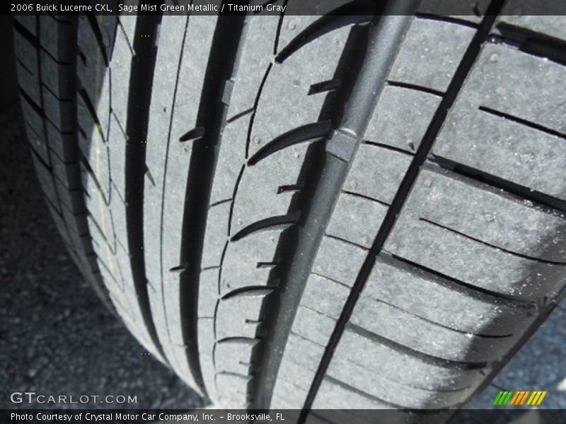 Sage Mist Green Metallic / Titanium Gray 2006 Buick Lucerne CXL