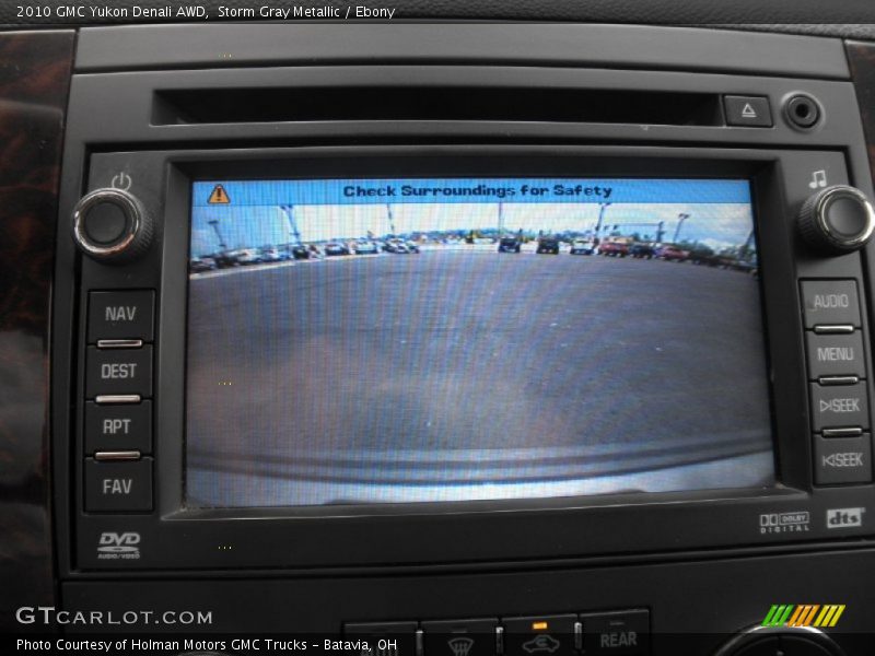 Storm Gray Metallic / Ebony 2010 GMC Yukon Denali AWD