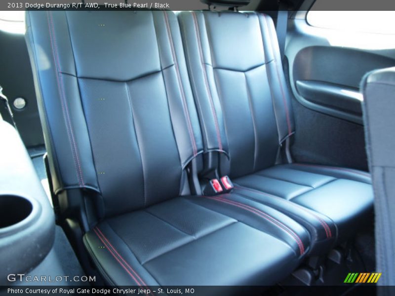 True Blue Pearl / Black 2013 Dodge Durango R/T AWD