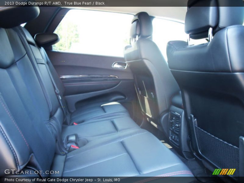 True Blue Pearl / Black 2013 Dodge Durango R/T AWD
