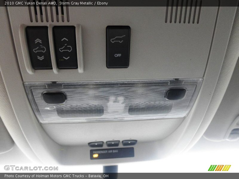 Storm Gray Metallic / Ebony 2010 GMC Yukon Denali AWD