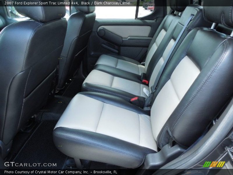Black / Dark Charcoal/Camel 2007 Ford Explorer Sport Trac Limited 4x4